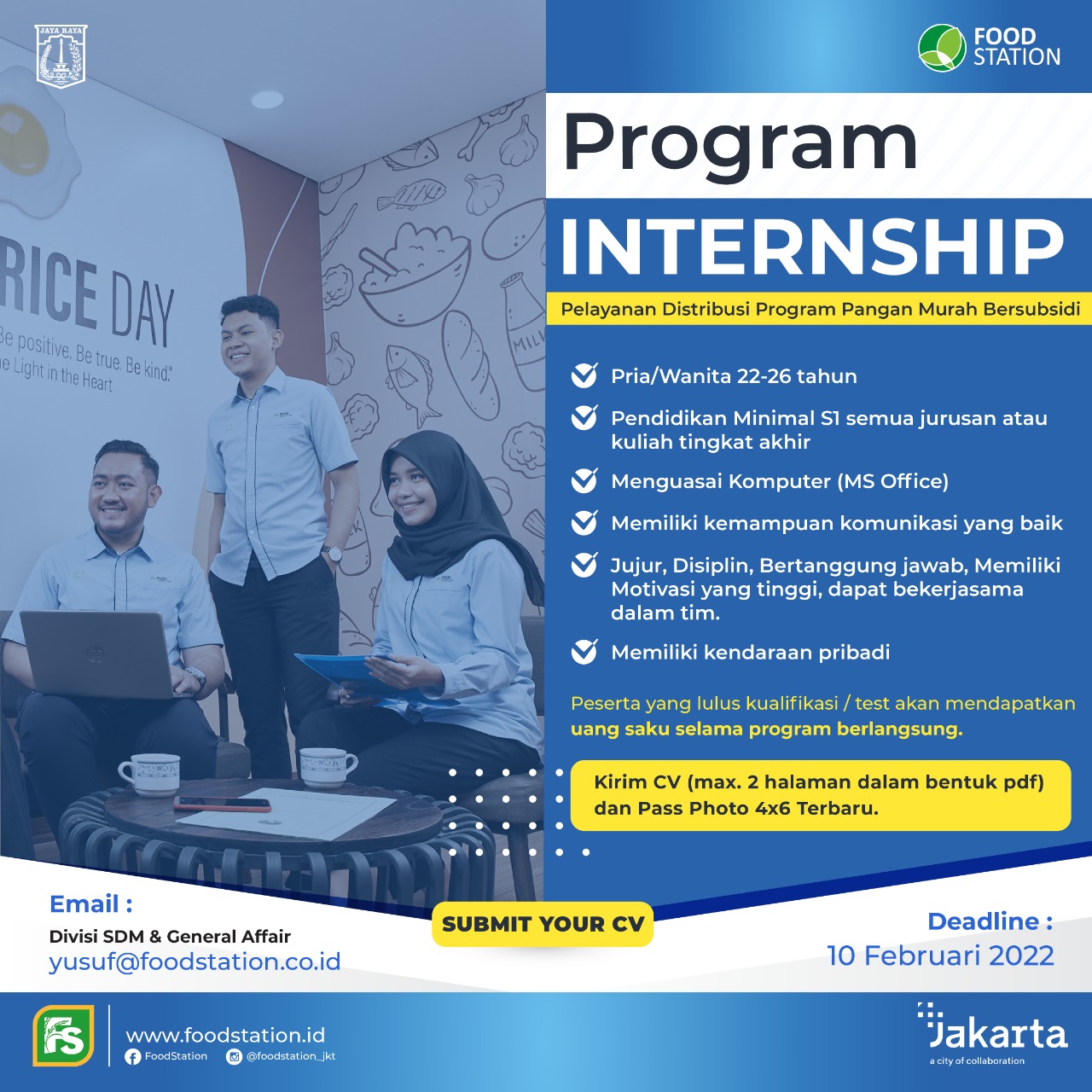 Lowongan berikut berbagai persyaratannya lulusan indofood jurusan calon terima Lowongan berikut berbagai persyaratannya lulusan indofood jurusan calon terima